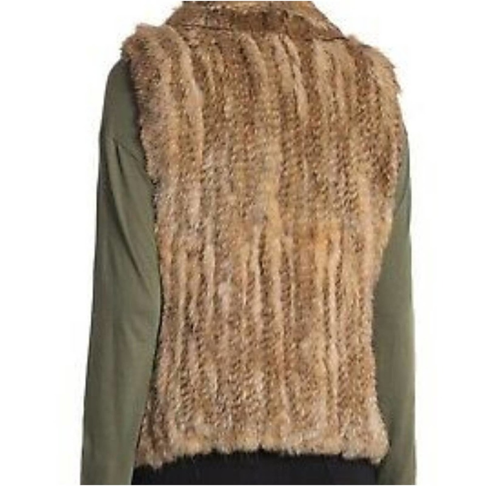 Genuine Rabbit Fur Vest Size Small - Picture 2 of 8
